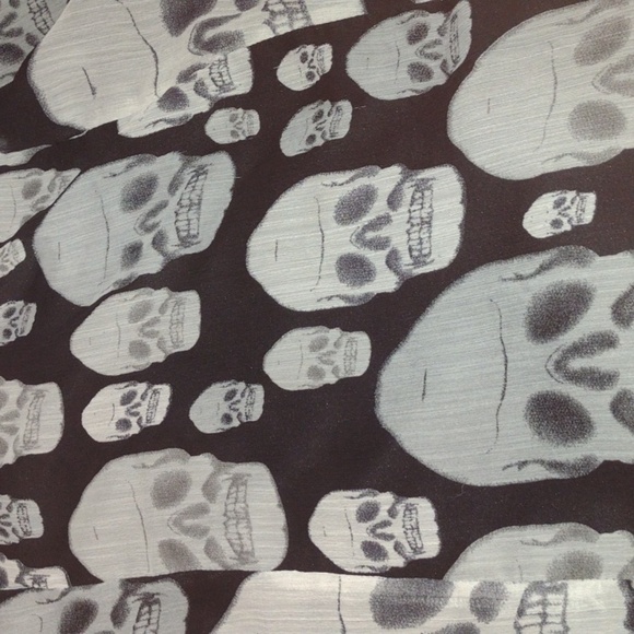 Tripp skull spaghetti strap shirt size 1 - Picture 10 of 12